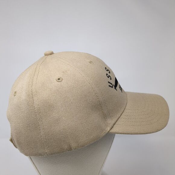 USS Idaho SSN 799 Strapback Hat Tan One Size Adjustable Embroidered 6 Panel - Picture 4 of 9